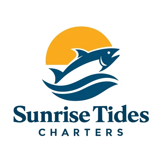 Sunrise Tides Charters logo — the version on our homepage